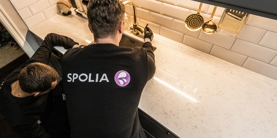 Villaspolning - Spolning av kök med hetvatten